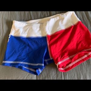 Rogue Red White and Blue Shorts